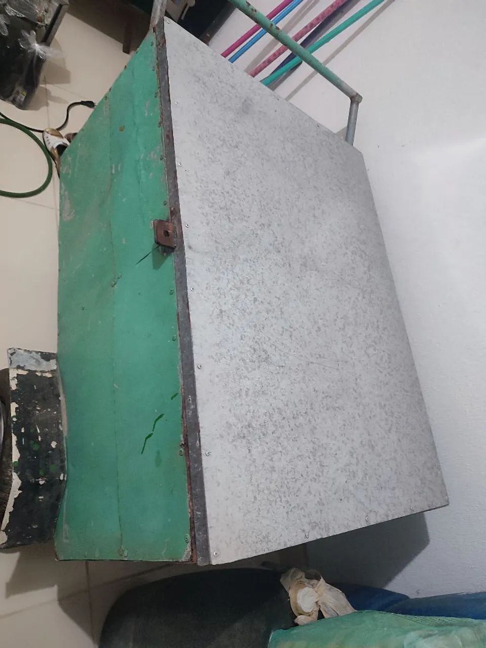 Carrinho para vender cocô 