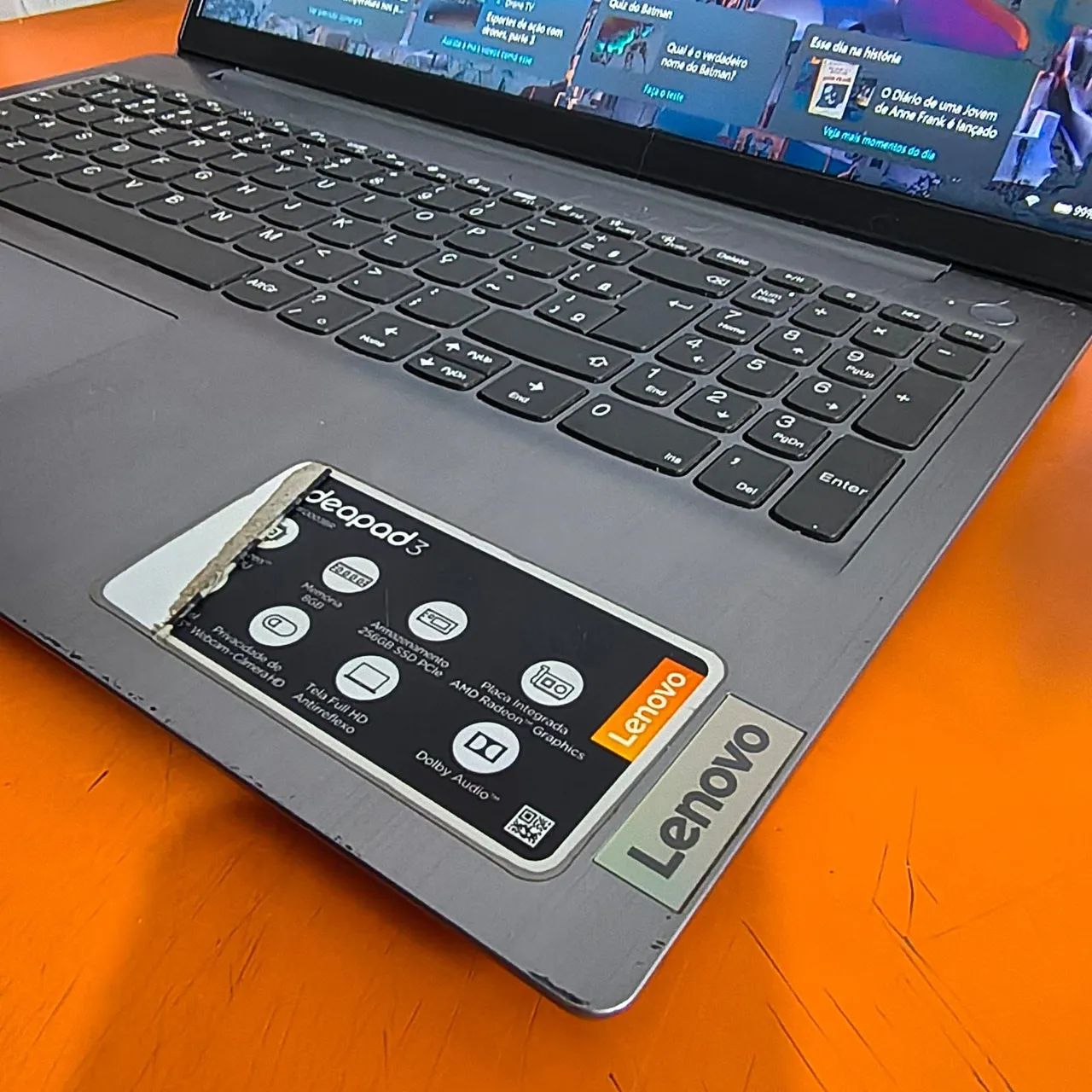 Notebook Lenovo ideapad3 AMD Ryzen 5 5500u - Foto 3