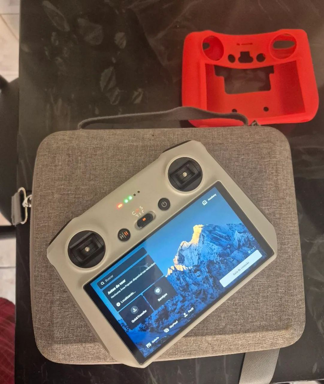 Controle com tela mini3pro e mini3  dji air 2s  - Foto 4