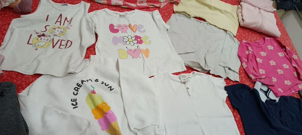 Combo de roupas infantil 3/4 4/5 da zara - Foto 5