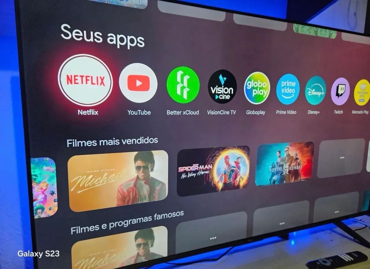 TCL 65 polegadas TELÃO DE CINEMA,imagem 4K,assistente de voz ,Alexa,plataforma Xbox - Foto 2