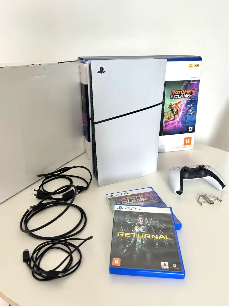 PlayStation®? 5 Slim - Versão com Disco + 2 Jogos Originais - Foto 2
