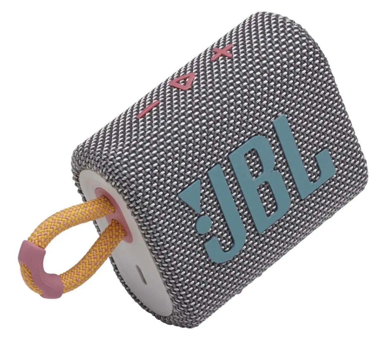 Jbl Go 3 Bluetooth À Prova D'água Cinza