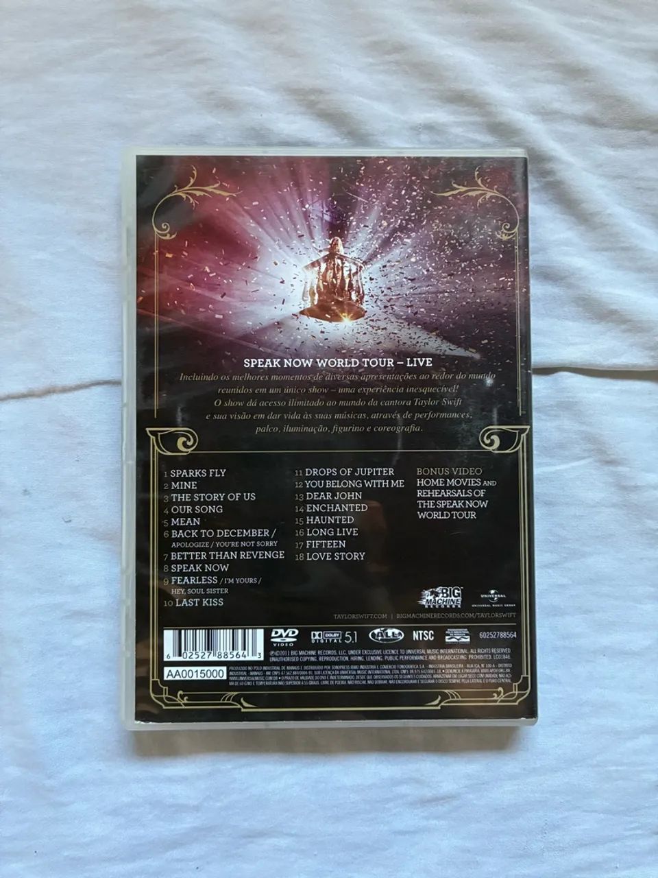 DVD Taylor Swift - Speak Now Tour - Foto 3