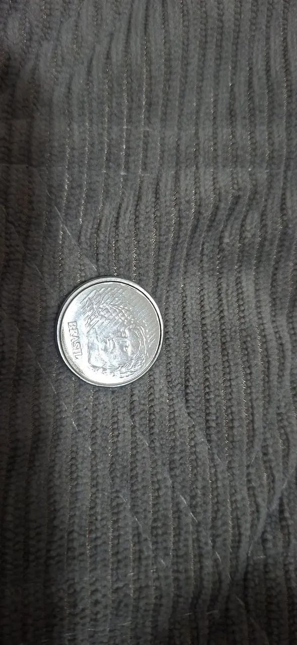 Moeda rara de R$ 0,01 prateada do ano 1997. - Foto 2
