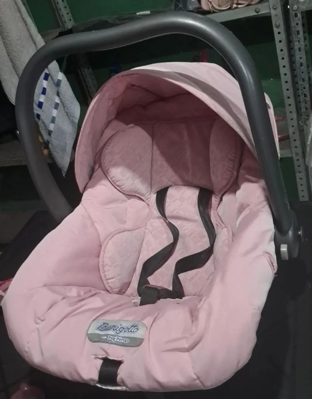 BEBÊ CONFORTO BURIGOTTO ROSA BEM CONSERVADO 