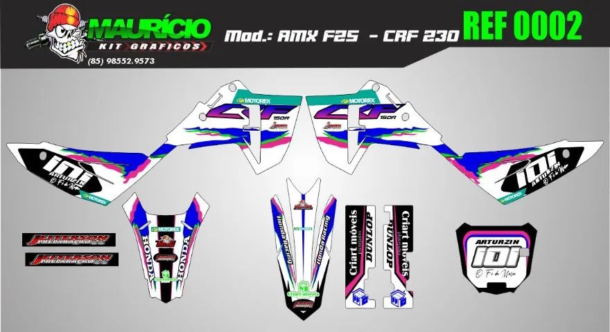 kit grafico crf 230 - Foto 2