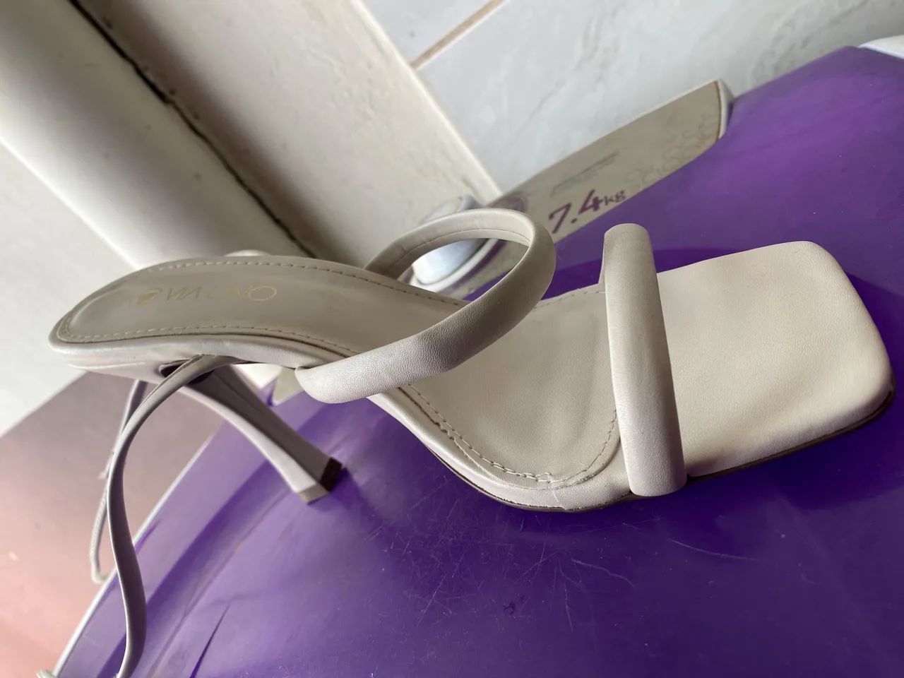 Sandália Salto médio  - Foto 4