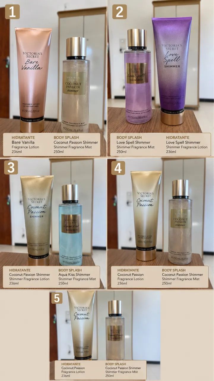 kits Victoria's Secret