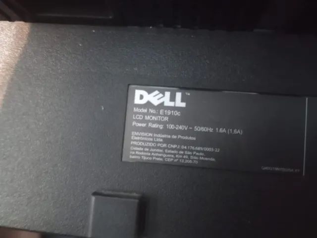 Monitor Dell LCD Widescreen (Modelo E1910c) - Bivolt - Foto 2