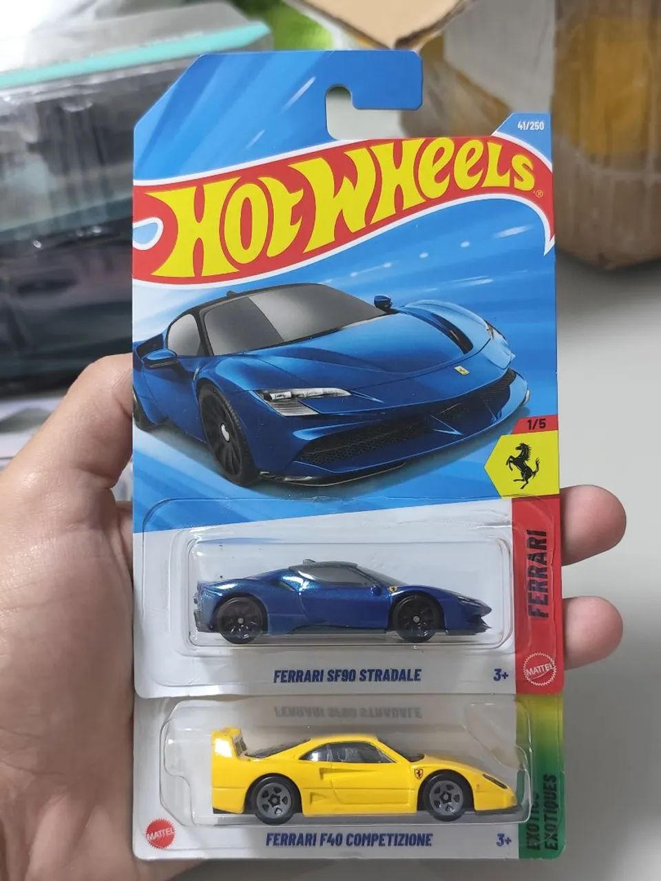 ミニカー HotWheels LAFERRARI F40 SF90 Ferrari Hot Wheels Factory