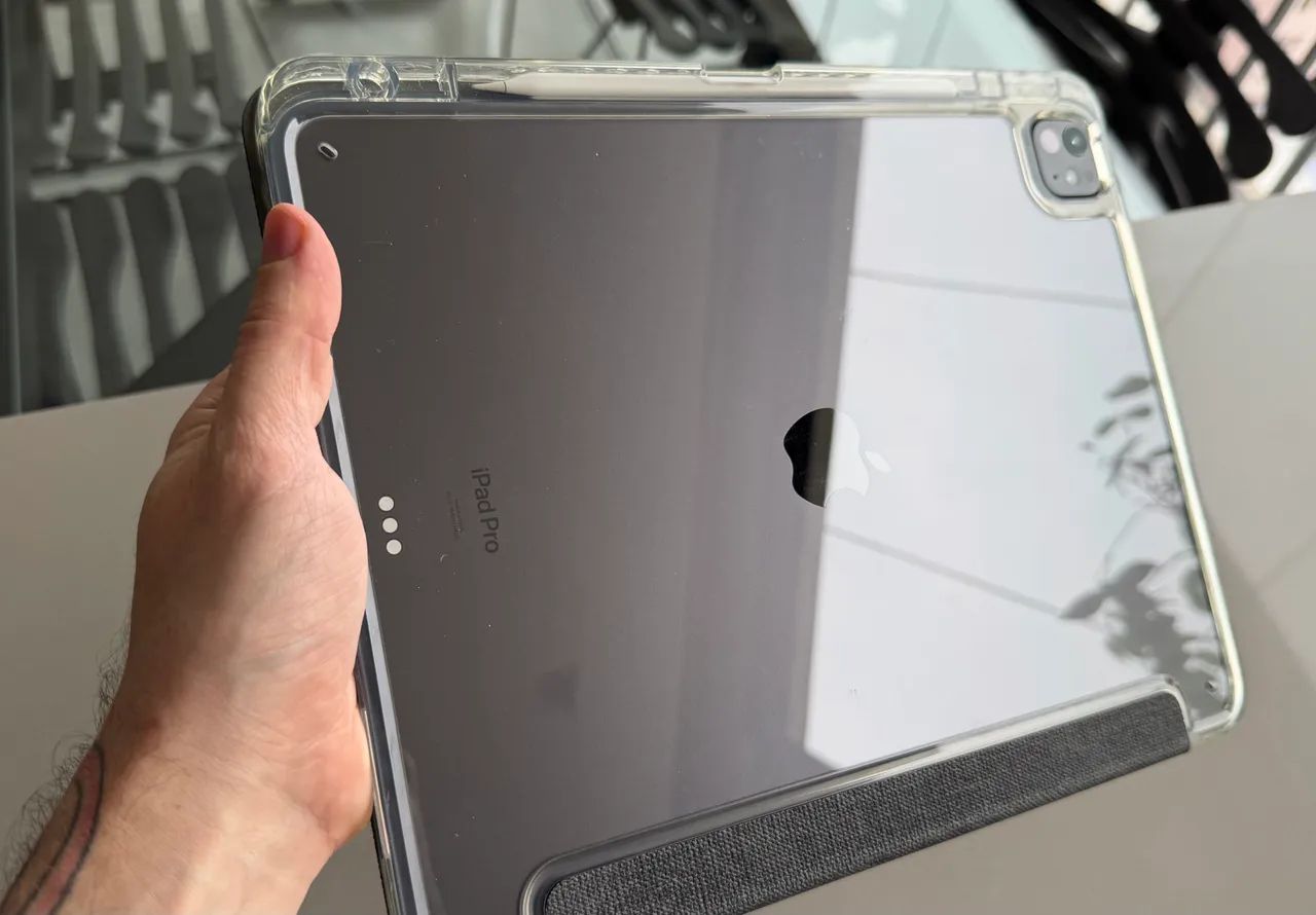 iPad Pro 13(M4) 1TB セルラー Pencil/KB付 iPad Pro Apple 7 Geração M4 13 Wi-Fi 1TB + Celular 5G Preto