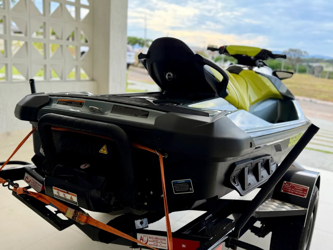 Carretinha para jet ski nova  - Foto 3