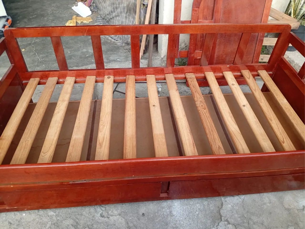 Cama de solteiro em madeira  - Foto 5
