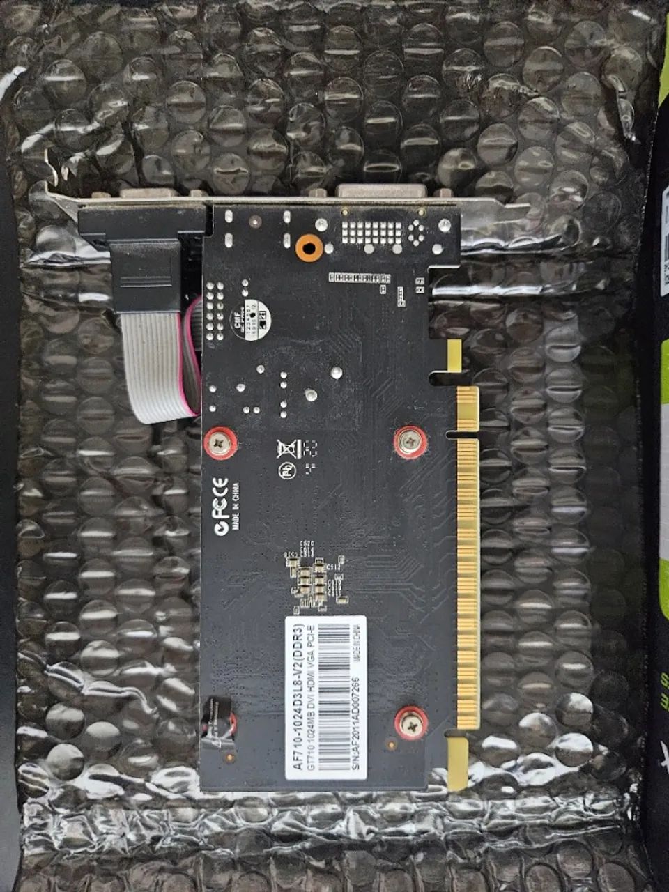 Placa de vídeo GT 710 1GB DDR3 AFOX, funcionando perfeitamente. - Foto 5