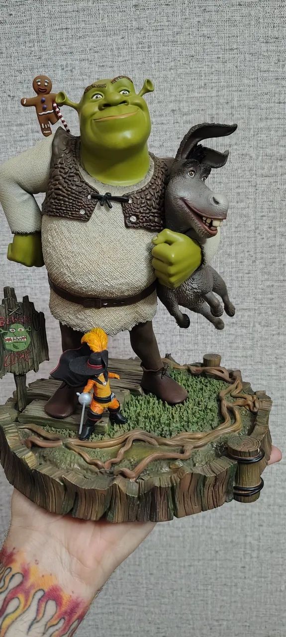 Shrek Iron Studios deluxe 