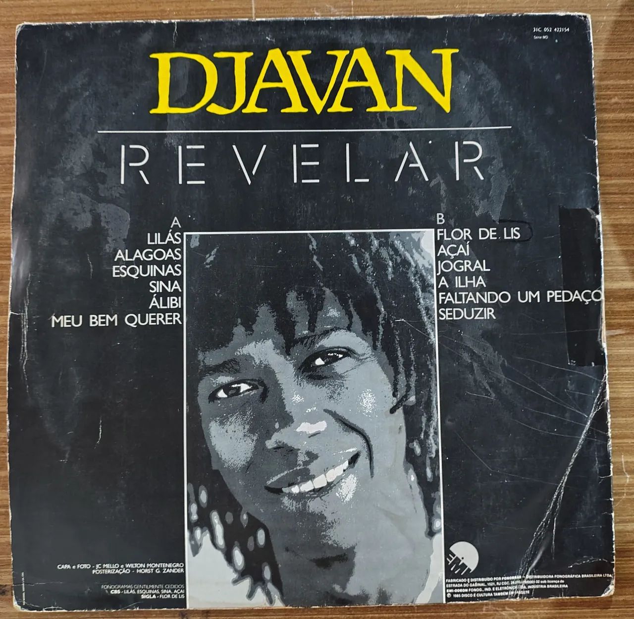 LP (vinil) Djavan - revelar - Foto 2