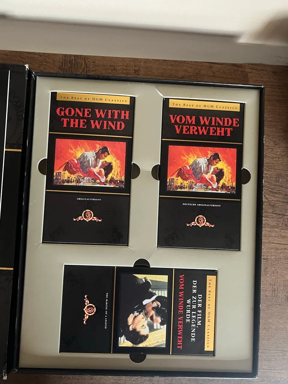 Box VHS Limitado E o vento levou Gone with the wind Edição de