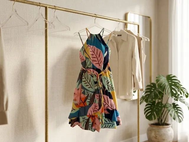 Vestido Floral Feminino Tam. P
