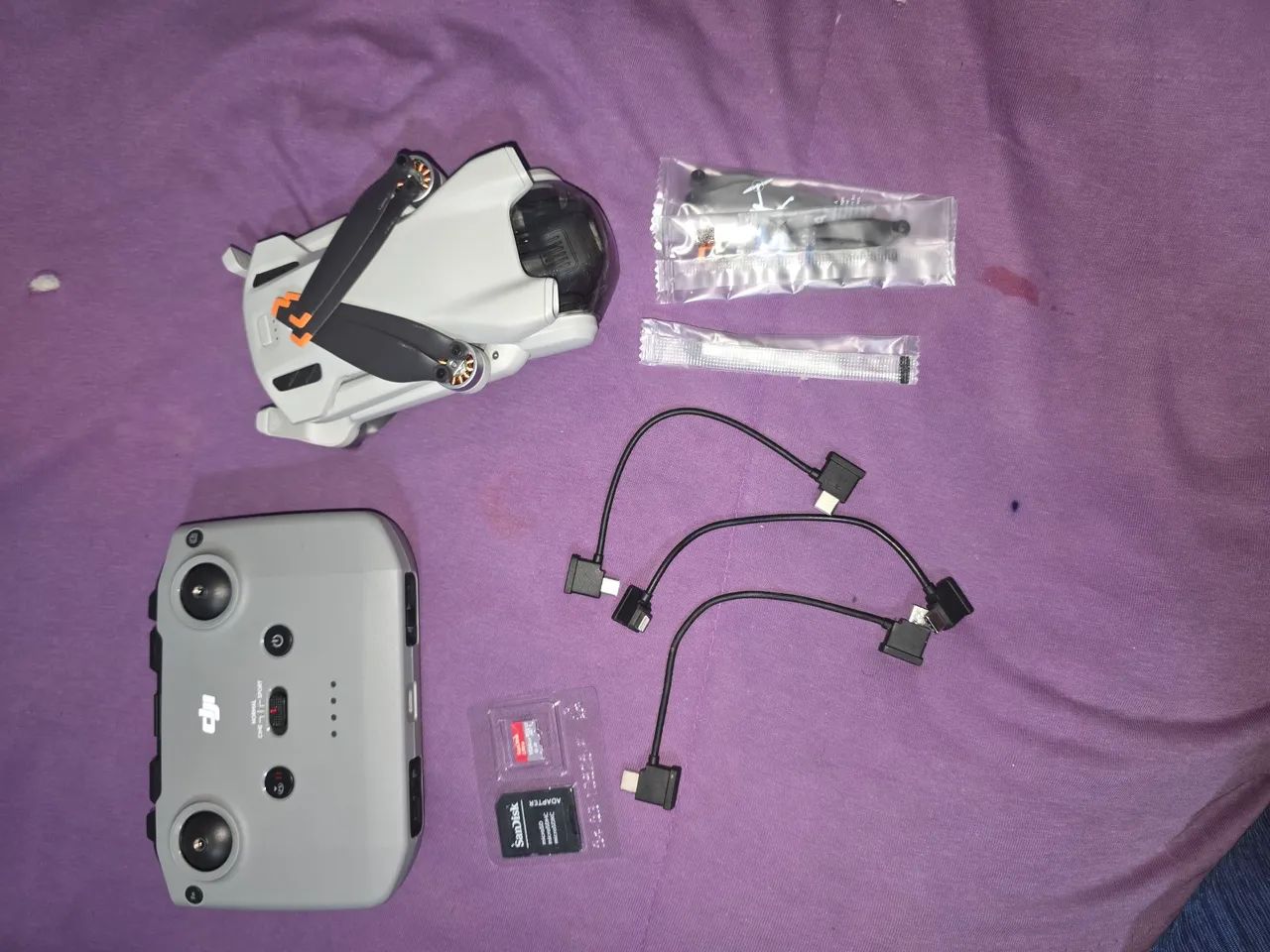 Drone DJI Mini 4 Pro + Cartão SanDisk + Bag Original | Impecável