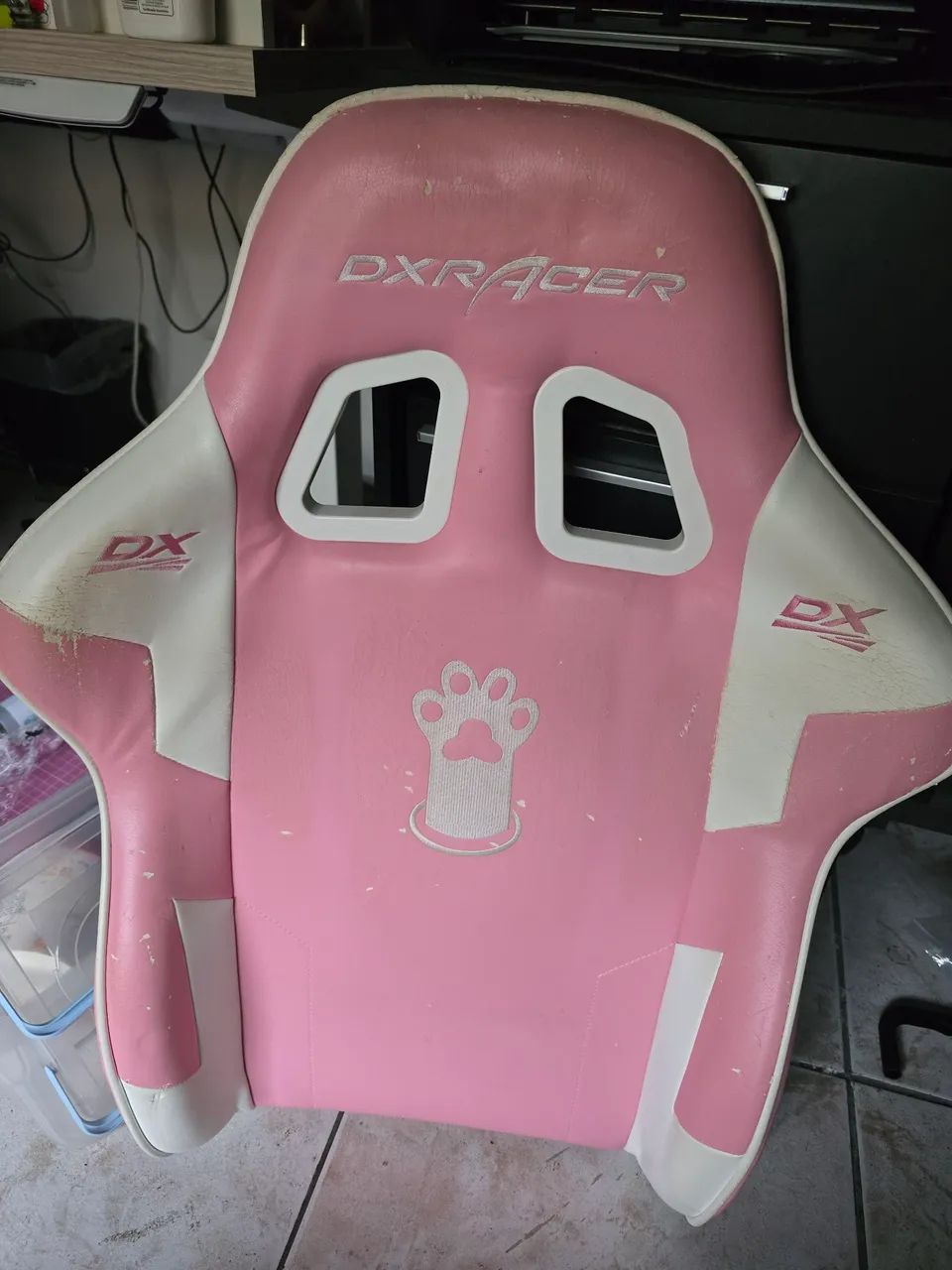Cadeira gamer rosa