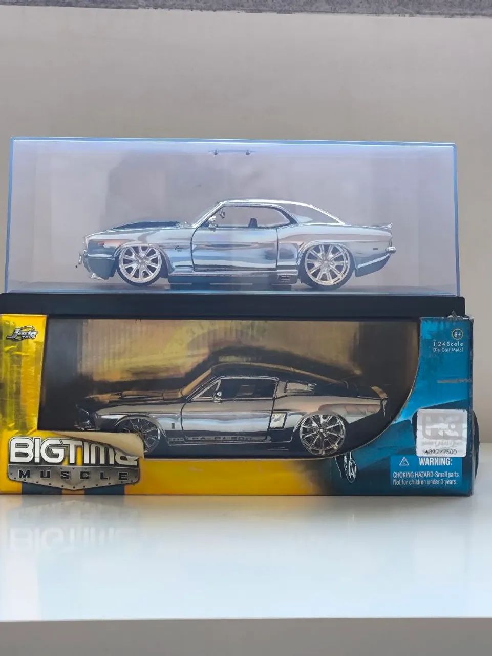 Mustang + Camaro Chrome Jada Toys