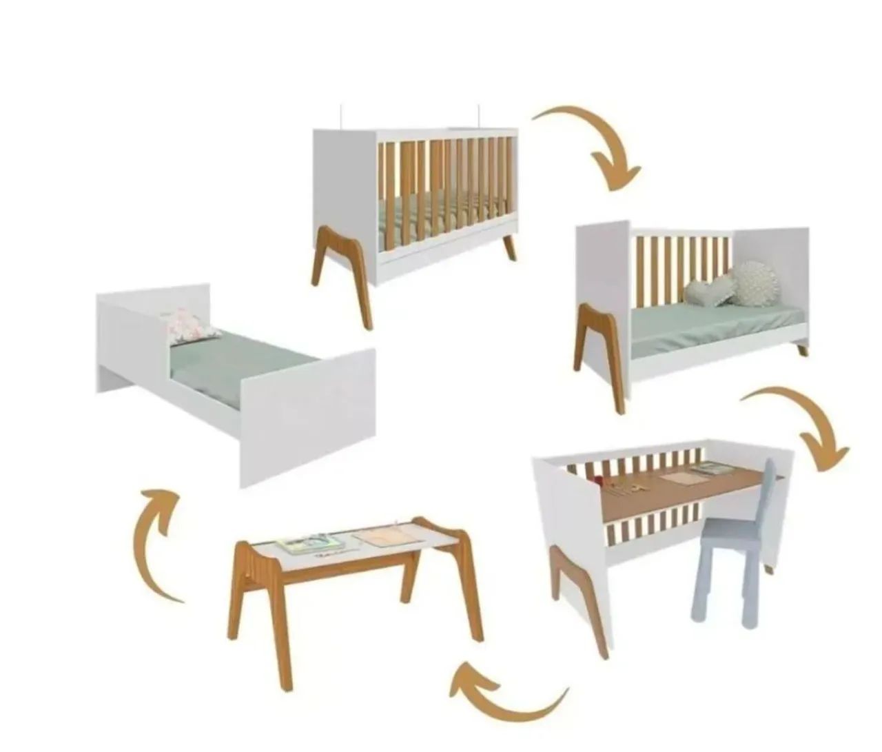 Jogo de quarto para bebê  - Foto 3