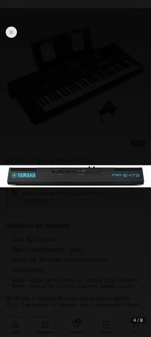 Teclado novo  - Foto 4