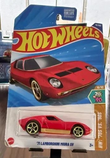 Hot Wheels - 71 Lamborghini Miura SV