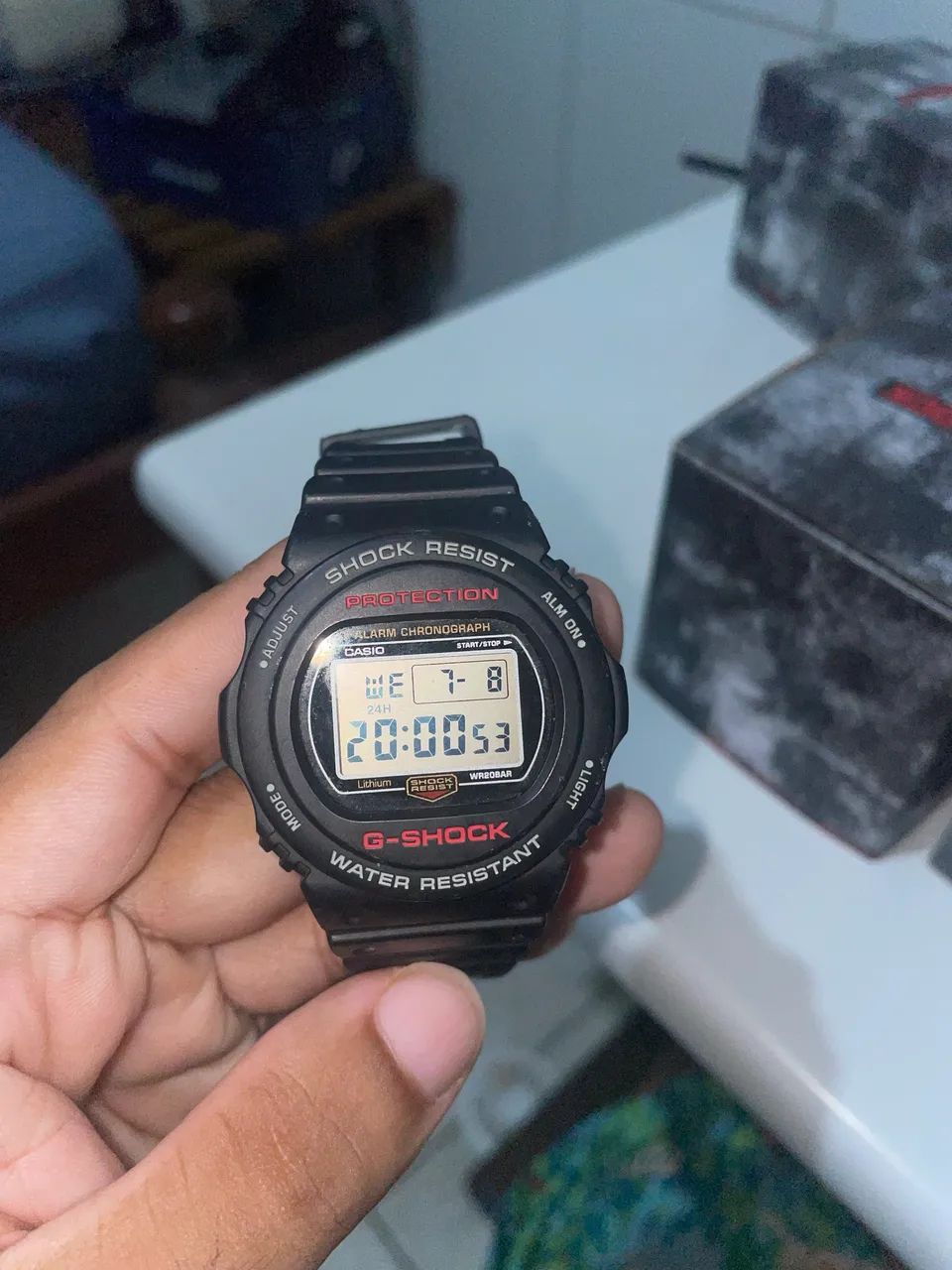 GSHOCK ORIGINAL COM NOTA E POUCO USO - Foto 4