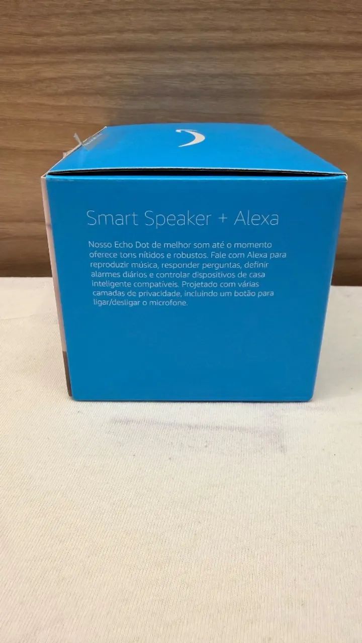Echo Dot 5ª geração, Alexa, Smart Speaker, preto. - Foto 3