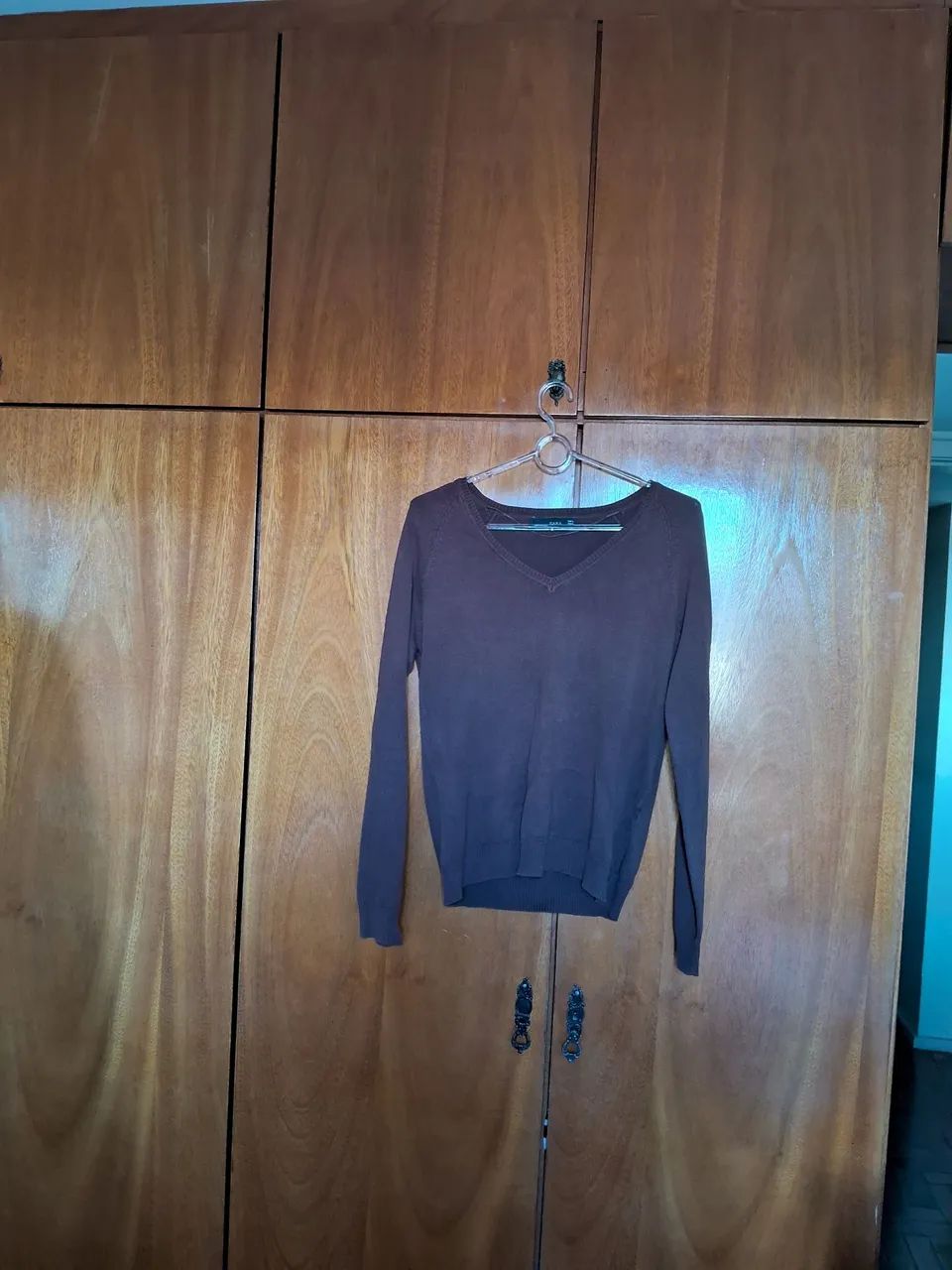 Sueter Marrom Zara - Tamanho G