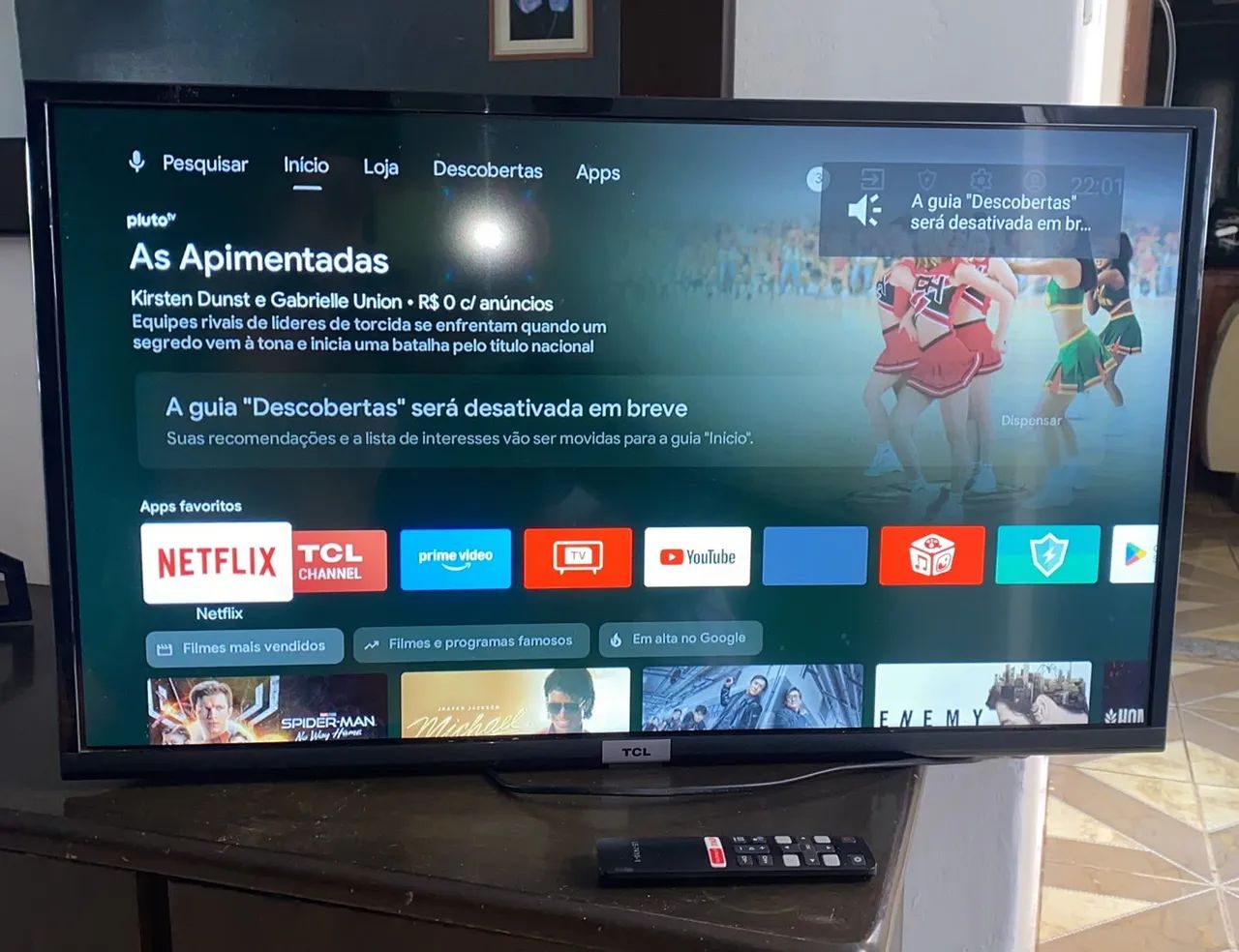 Smart tv 32 polegadas TCL 
