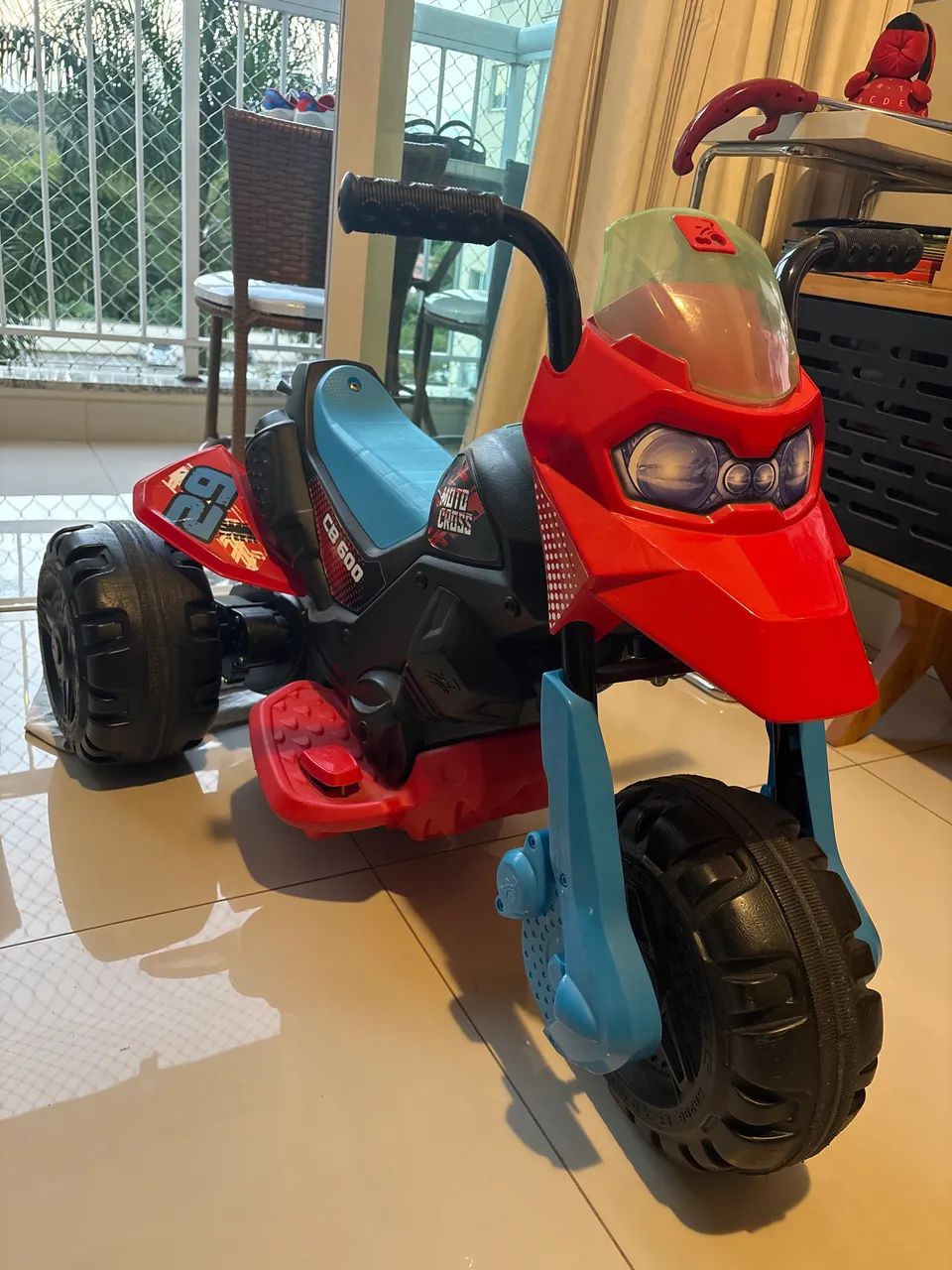 Moto Elétrica Infantil - NOVA - Foto 3
