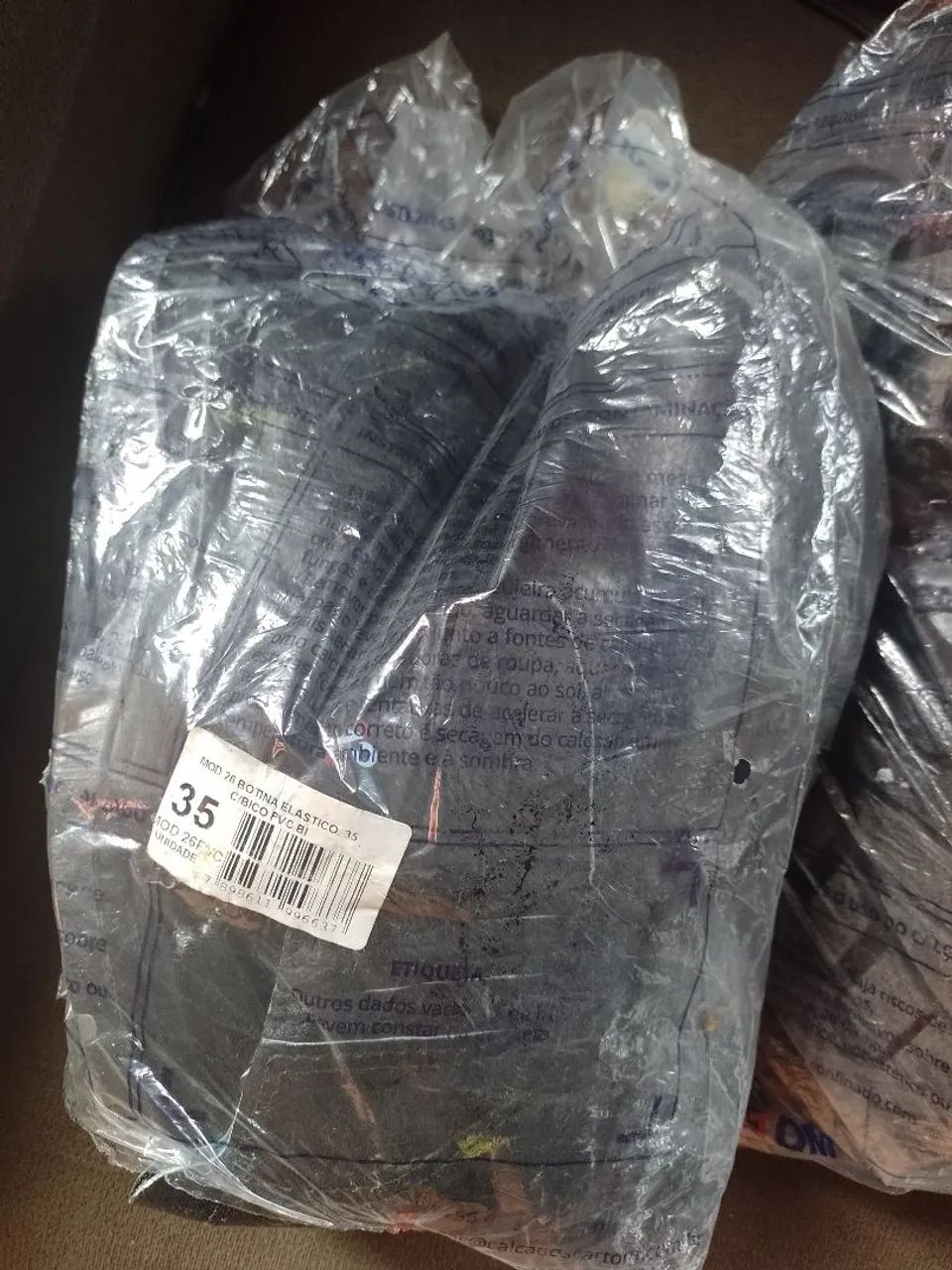 Botas de segurança bico de aço lacrada números 39, 40 - Foto 2