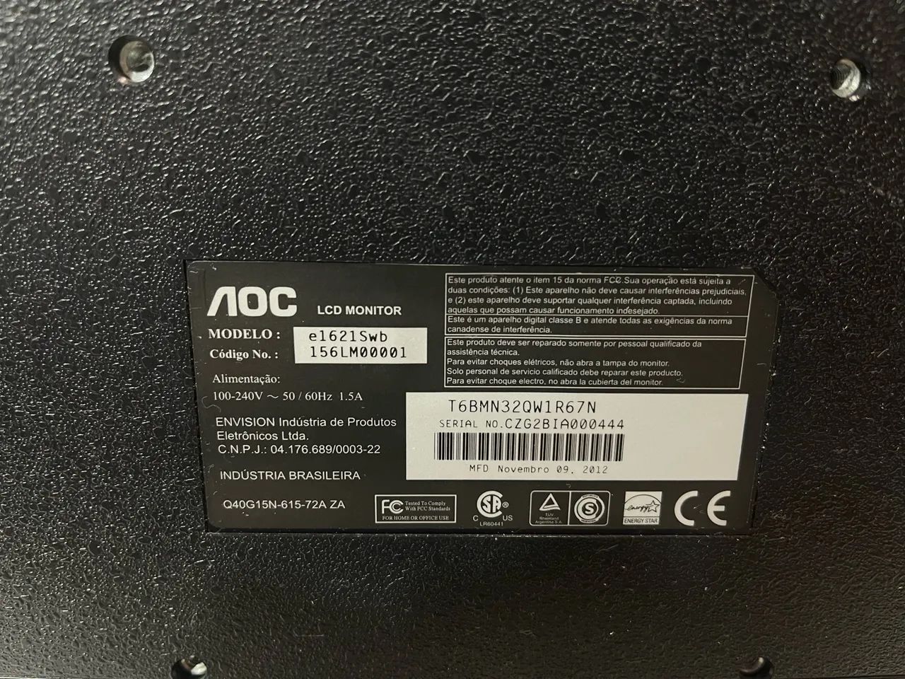 Monitor Aoc 16 polegadas  - Foto 4
