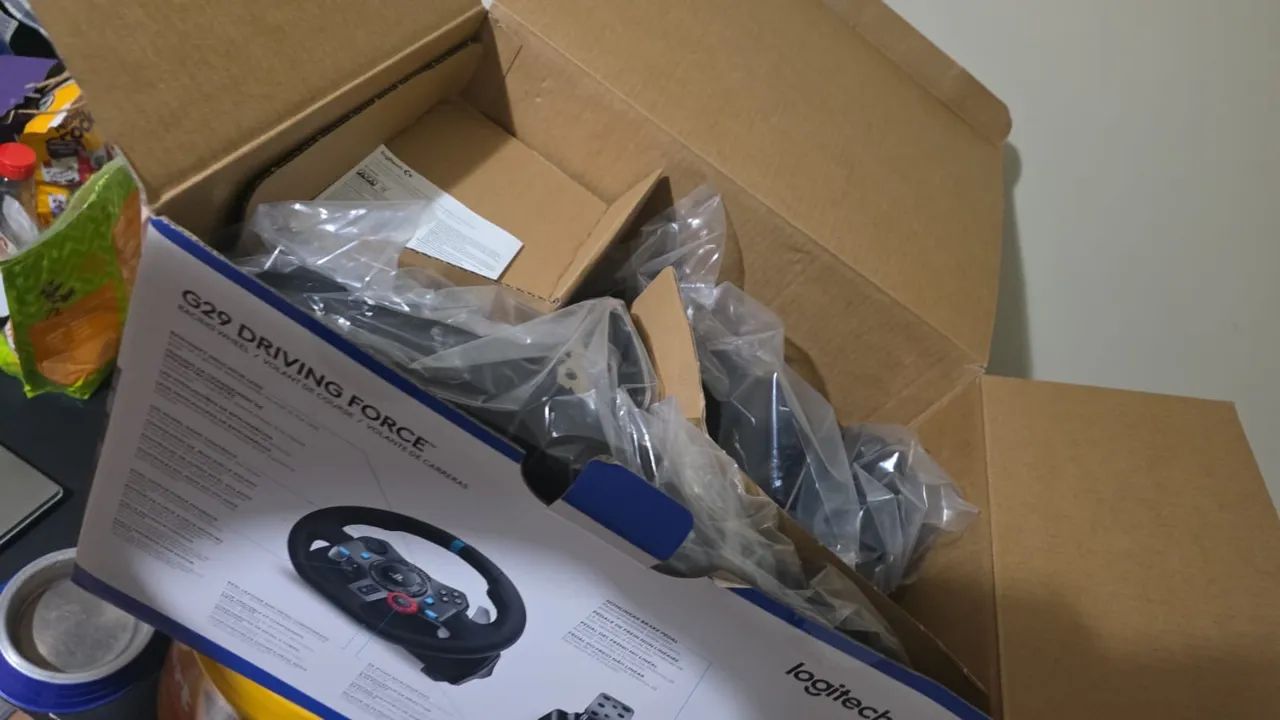 Volante logitech G29+ suporte  - Foto 4