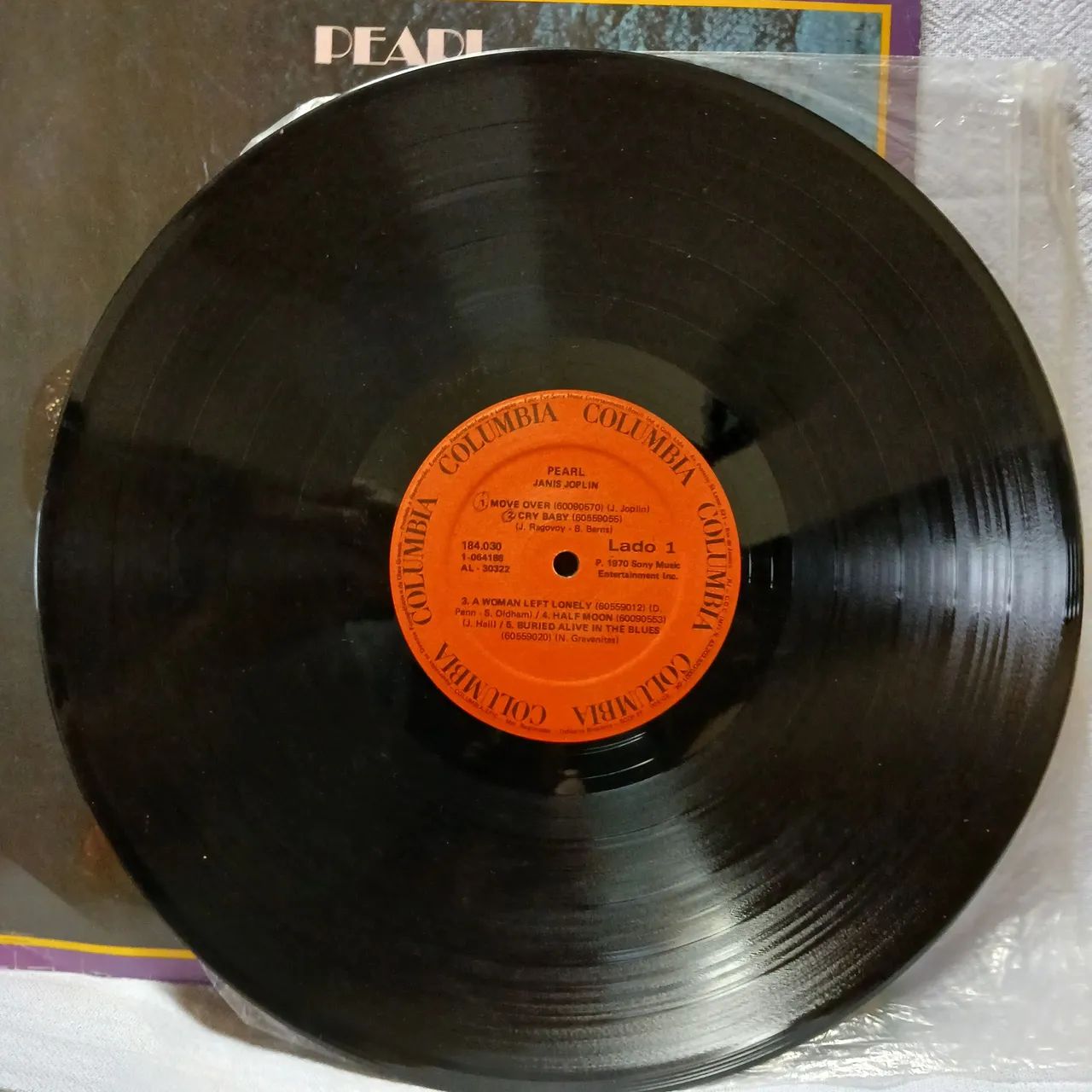 Jannis Joplin LP-Pearl-1970 - Foto 3