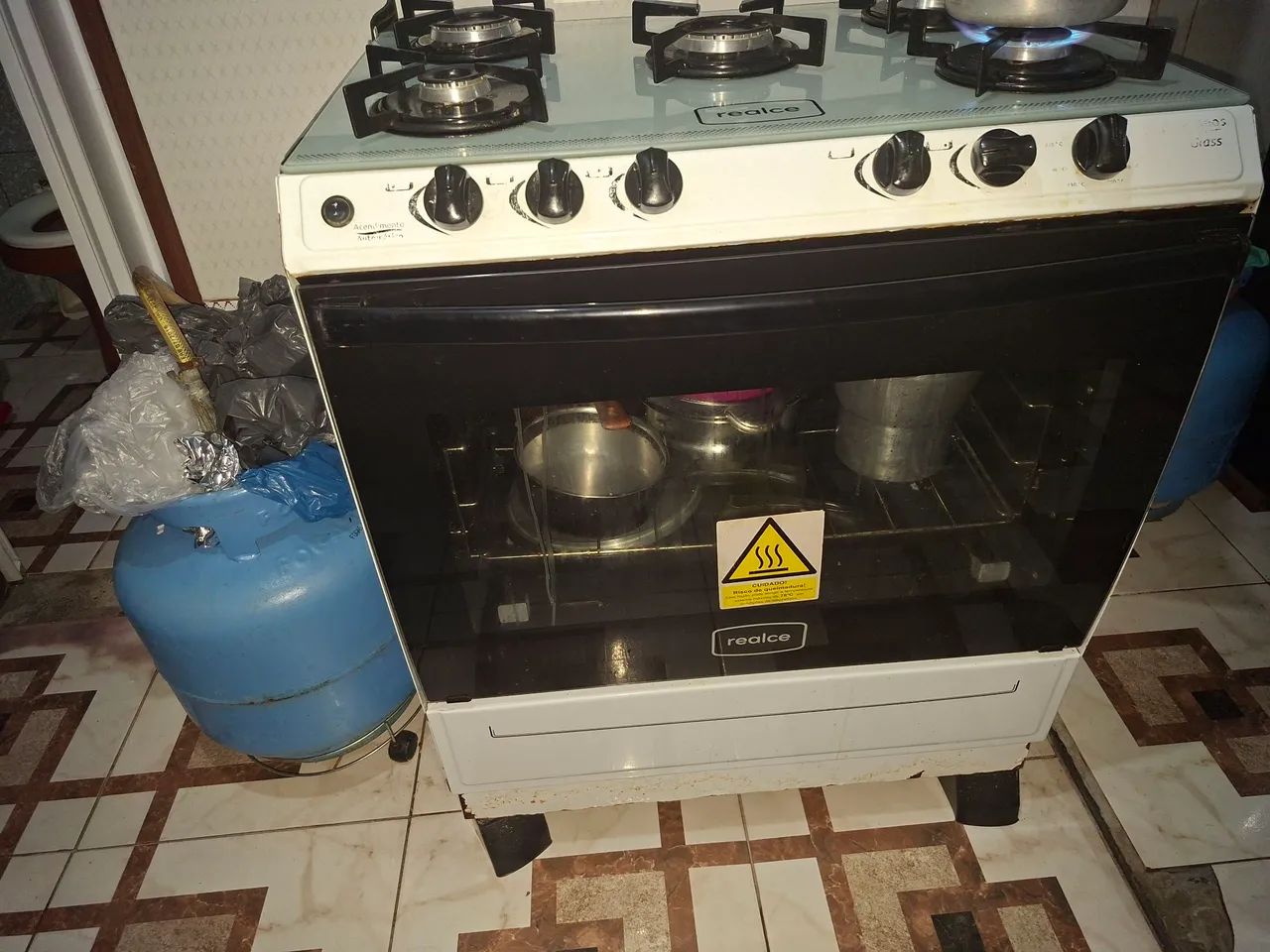 Fogão de 5 bocas marca realce - Foto 2