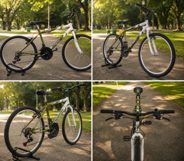 BICICLETA COM MARCHA NOVA NA CAIXA!!! NOTA FISCAL E GARANTIA!!! - Foto 2