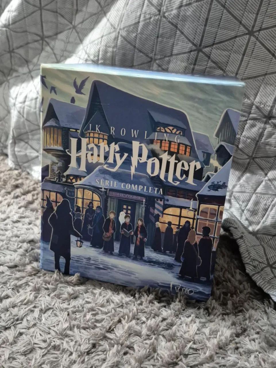 Box Harry Potter Scholastic - castelo (caixa azul) - Foto 3