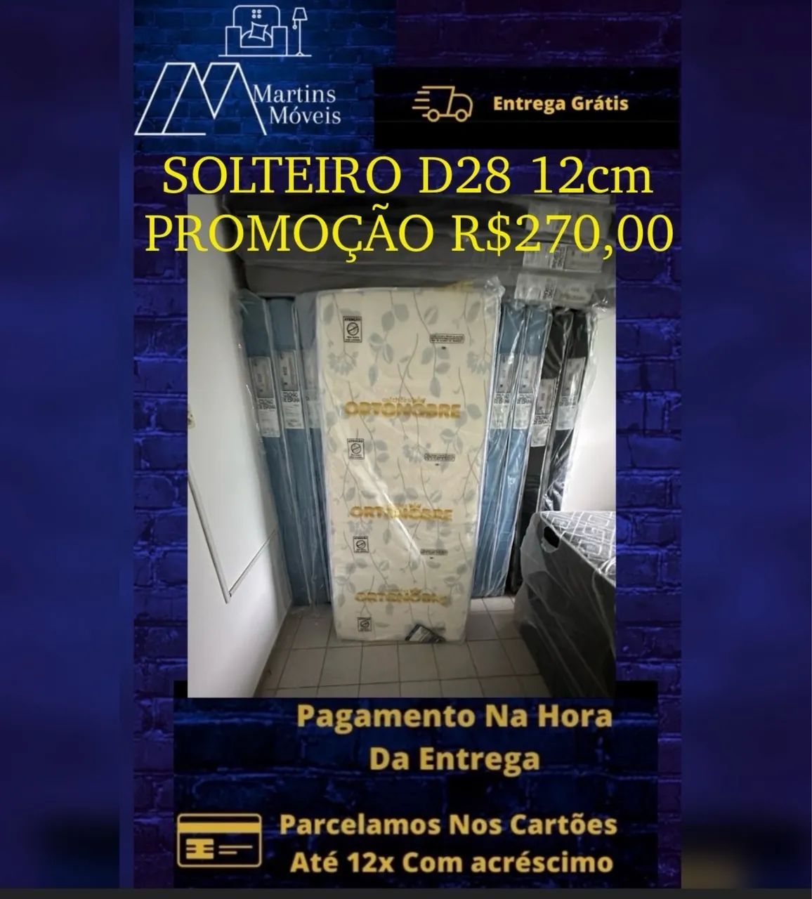 GRANDE PROMOÇÃO COLCH ÃO SOLTEIRO E SOLTEIRÃO  ENTREGA GRATIS  - Foto 4