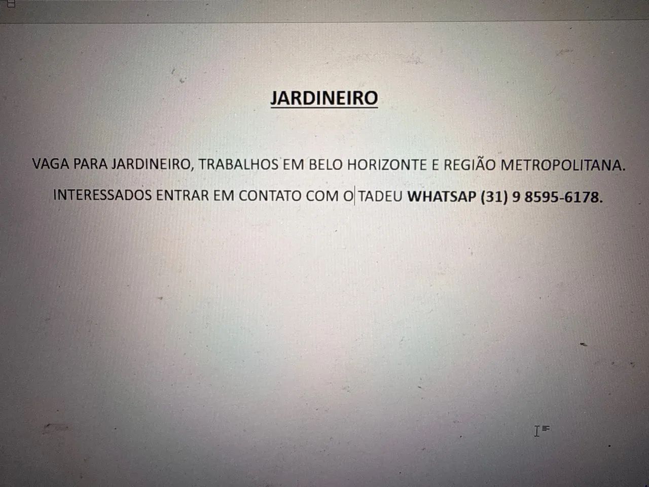 Jardineiro 