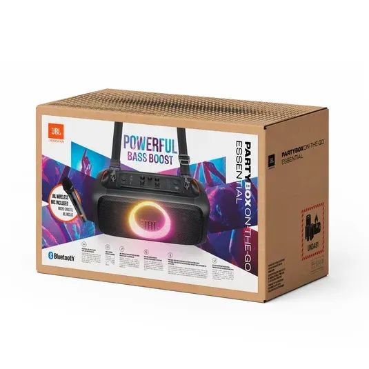 Caixa de Som, JBL, PartyBox On The Go Essential, Com Microfone Bluetooth - Foto 5