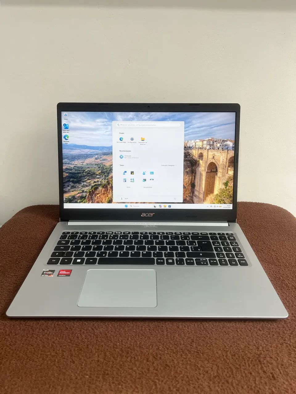 Notebook ACER aspire 5 - RYZEN 7 / 480GB SSD / 12GB RAM.