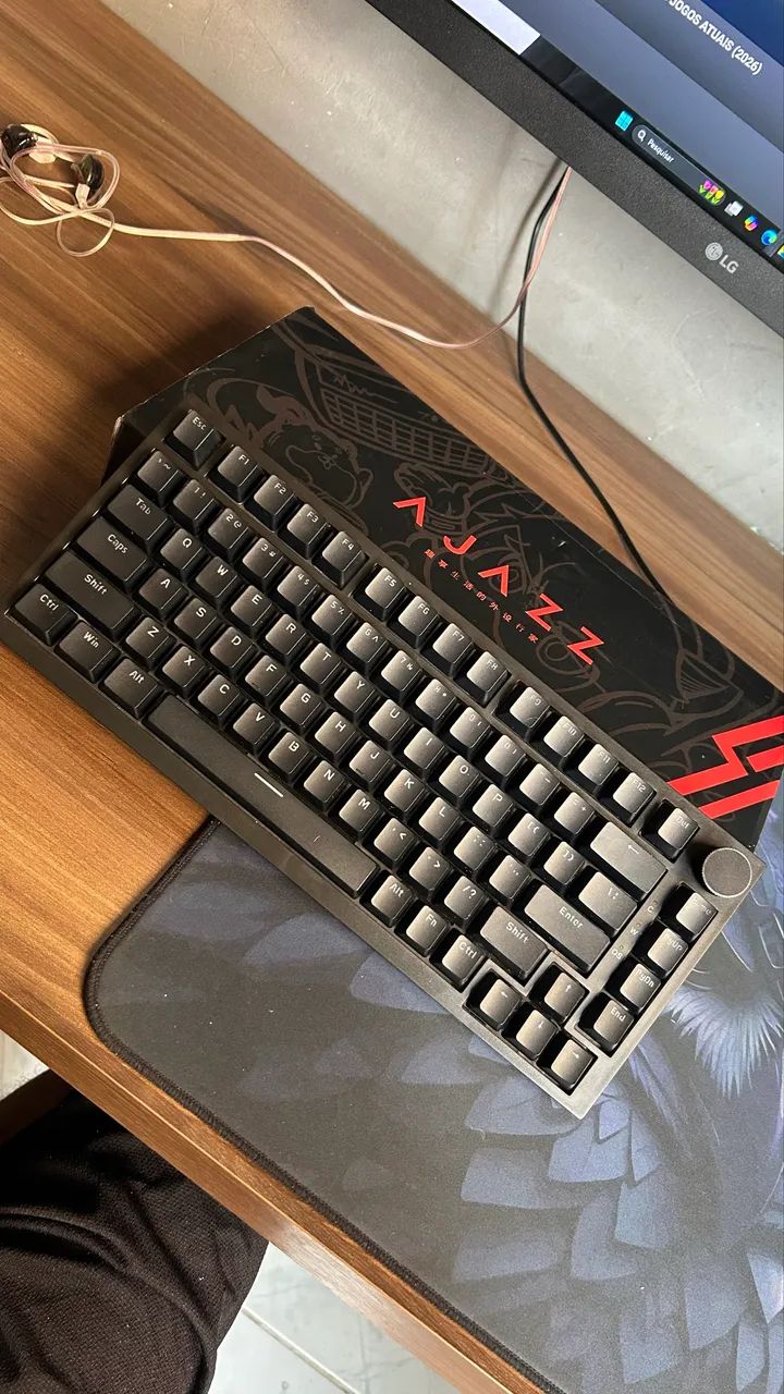 Teclado Ajazz AK820 - Periféricos e Acessórios de Computador