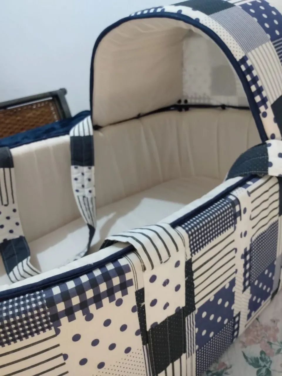 Lindo berço Moisés compacto para bebê - Foto 4