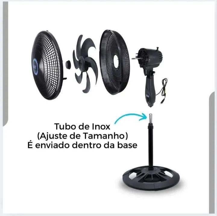 Ventilador de coluna 6 pás  - Foto 5