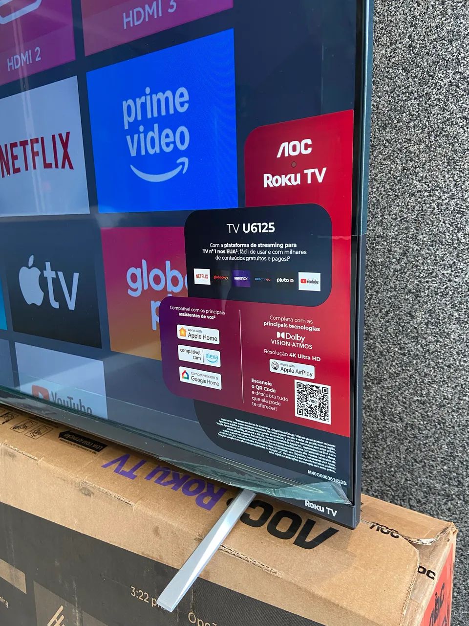 (PEGO TV MENOR) TV SMART 50 Polegadas 4K UHD - Foto 2