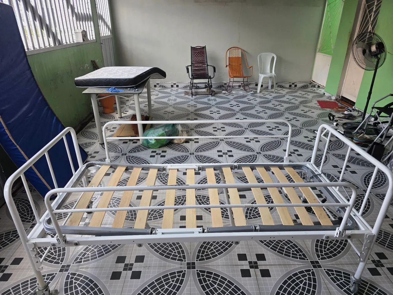 Cama Hospitalar com Colchão  - Foto 3
